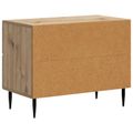 vidaXL Nočný stolík Dub artisan 62 x 34,5 x 47,5 cm Kompozitné drevo