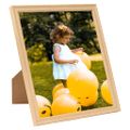 vidaXL Fotorámiky na stôl, koláž 3 ks, svetlý dub 20x25 cm