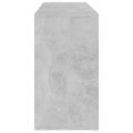 vidaXL Lavica na topánky, betónovo sivá 103x30x55cm kompozitné drevo