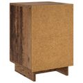 vidaXL Nočný stolík 2 pcs Staré drevo 33,5 x 34,5 x 50 cm