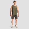 Šortky Boxing Combat Olive Grey - GymBeam, veľkosť L