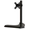 vidaXL Držiak monitora čierny oceľový VESA 75/100 mm