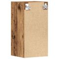 vidaXL Závesná skrinka “Riga” Old Wood 30x29,5x60 cm Engineered Wood