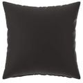 vidaXL Poťah na podložku 2 pcs HEERLEN Čierna 30 x 30 cm Polyester