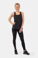 Dámske tielko Loose Cross Back Black - NEBBIA