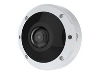 Sieťová panoramatická kamera - kupola - vonkajší - odolná proti vandalom a vode - farebný (Deň a noc) - 6 MP - 2016 x 2016 - objektív fixed iris - pevné ohnisko - audio - MJPEG, H.264, H.265 - PoE Class 3