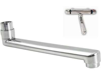 Ramínko pro termostatickou baterii, délka 24 cm, chrom BALLETTO
