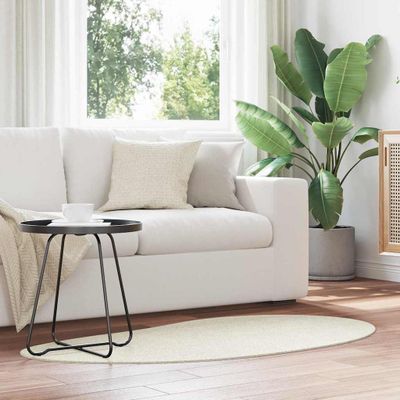 vidaXL Kusové koberce HUARTE Krémová 80 x 150 cm Polyester
