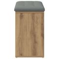 vidaXL Lavička na topánky Artisan Dub 82x32x50 cm Engineered Wood