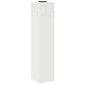 vidaXL Solárne LED svetlo na chodník 2 ks Teplá biela 18 x 18 x 80 cm