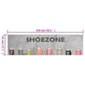 vidaXL Kuchynský koberec umývateľný Shoezone 45x150 cm zamat
