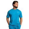 Tričko Oversized Limitless Aquamarine - GymBeam, veľkosť S, veľkosť oblečenia S