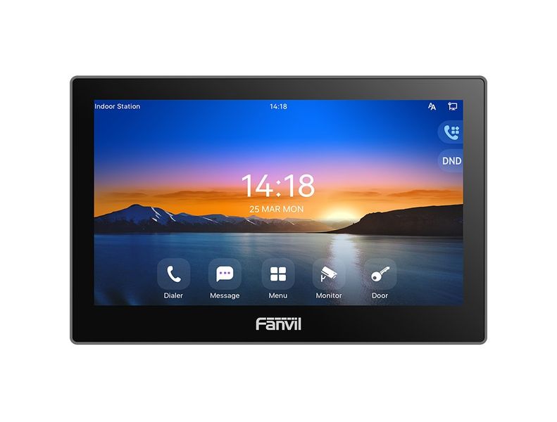 Fanvil i504 SIP vnútorná 7'' dotyková stanica, 6x SIP