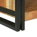 vidaXL Konferenčný stolík Hnedá 120 x 50 x 38 cm Pevné akáciové drevo