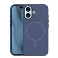 Silicone Thin Mag case for iPhone 17 6,3" / 18 6,3" dark blue