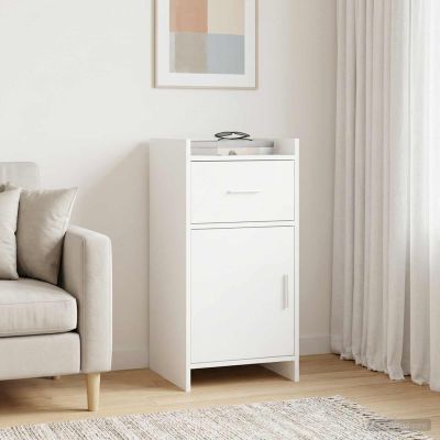 vidaXL Servírovacia skriňa Biela 40 x 36 x 80 cm Kompozitné drevo