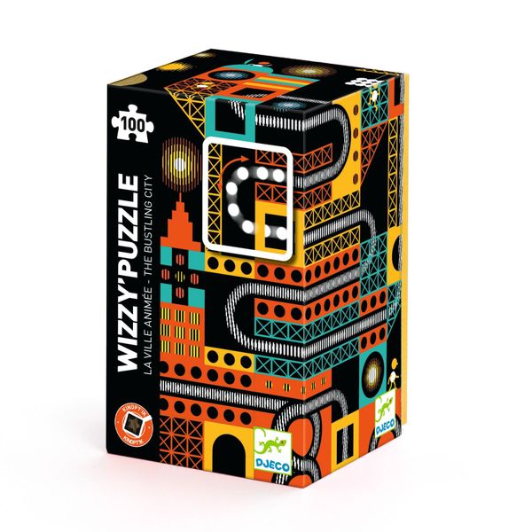 Wizzy Puzzle Živé mesto 100 ks