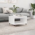 vidaXL Konferenčný stolík biely 60x50x40 cm kompozitné drevo