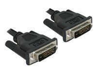 Kabel DVI - dva spoje - DVI-D (M) do DVI-D (M) - 50 cm