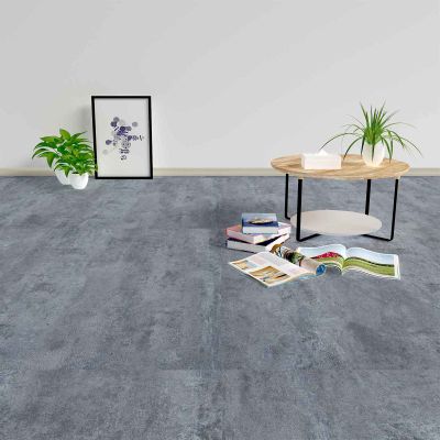 vidaXL Podlahové dosky 5,11 m² 55 pcs PVC Šedý mramor