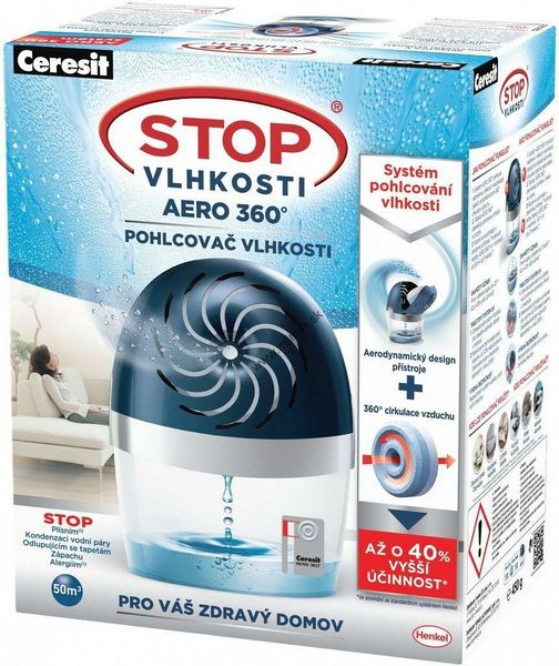 Ceresit STOP VLHKOSTI AERO 360° prístroj 450g modrá