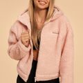 Dámska bunda Hoodie Bliss Pink - BeastPink, veľkosť XXL, veľkosť oblečenia XXL