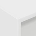 vidaXL Skrinka na gramofónové platne Biela 78,5 x 35 x 45 cm