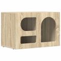 vidaXL TV skrinka ELST 60 x 35 x 40 cm Sonoma dub Kompozitné drevo