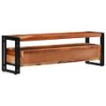 vidaXL TV stolík zo akáciaového dreva 120x30x40 cm
