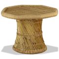 vidaXL Konferenčný stolík, bambus, osemuholník 60x60x45 cm