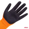 Ochranné rukavice polyesterové, potiahnuté latexovou penou, veľkosť 11 (2 páry), trieda 2132X – AMiO-04642