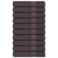 vidaXL Uteráky FROGN 10 ks antracitové 100x200 cm 360 g/m²