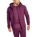 Mikina so zipsom Nova Plum - STRIX, veľkosť XL, veľkosť oblečenia XL