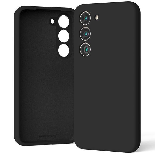 Mercury silikónové púzdro samsung S24 fe čierne