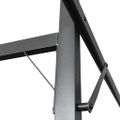 vidaXL Pergola so zaťahovacou strechou sivohnedá 589x292x230 cm