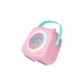 Bluetooth Karaoke set mikrofón a reproduktor KidsVoice Pink