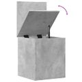 vidaXL Úložný box betónovosivý 40x42x46 cm kompozitné drevo