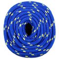 vidaXL Lodné lano modré 16 mm 100 m polypropylén
