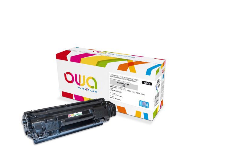 OWA Armor toner kompatibilný s HP LJkompatibilný sP1566, CE278A, 3200st, JUMBO, čierna/black