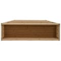 vidaXL Kuchynský vozík na kolieskach Prírodná 60 x 18 x 97 cm Bambus