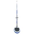 vidaXL Nafukovací Stand up paddleboard s plachtou, modro biely