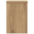 vidaXL Stojany na rastliny 2 ks dub artisan 20x20x30 cm kompoz. drevo