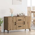 vidaXL Servírovacia skriňa Remeselný dub 100 x 36 x 60 cm