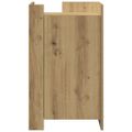 vidaXL Servírovacia skriňa Remeselný dub 45 x 35 x 75 cm