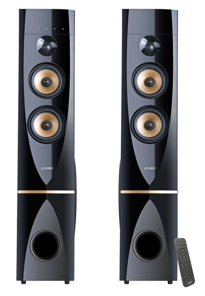 FENDA F&D repro T-88X/ 2.0/ 300W/ černé/ dřevěné/ BT4.2/ FM rádio/ USB/ optický vstup/ dálkové ovládání/ Karaoke Reproduktory, 2.0, 300W, Bluetooth 4.2, FM rádio, USB, optický vstup, dálkové ovládání, karaoke, drevené, cerné