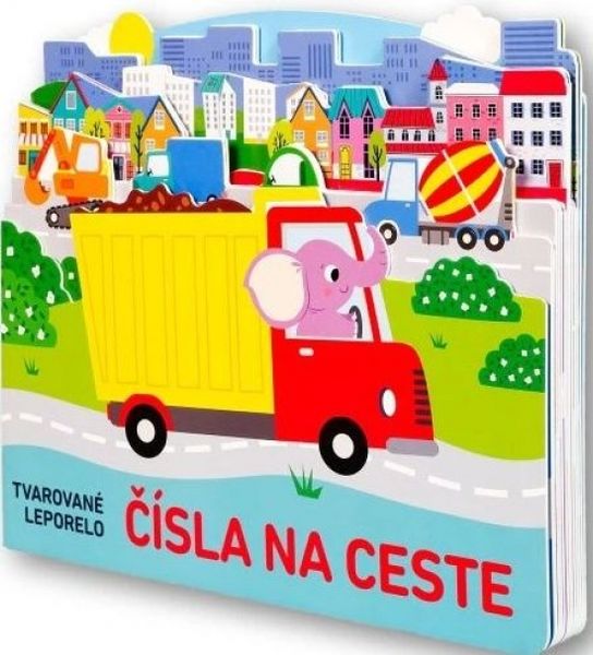 Čísla na ceste Tvarované leporelo