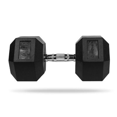 Hexagonálna jednoručka - GymBeam, čierna, 1 kg, oceľ