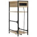 vidaXL Nočný stolík Sonoma dub 40 x 27 x 76 cm Kompozitné drevo