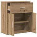 vidaXL Servírovacia skriňa Remeselný dub 60 x 31 x 70 cm