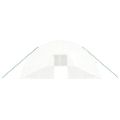 vidaXL Fóliovník s oceľovým rámom biely 108 m² 18x6x2,85 m